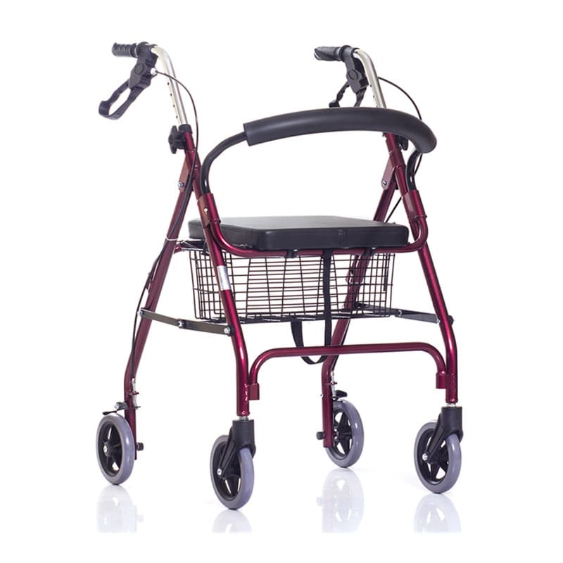 Роллаторы 4-х колёсные с сиденьем